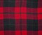 Red-Black Famous Maker Cotton Plaid Check Twill Woven Fabric By the Yard